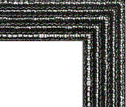 #350, Sparkle Gloss Black Modern Flat