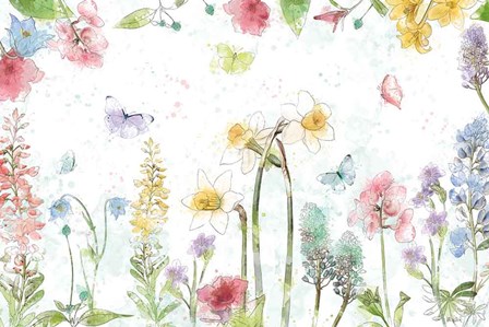 Spring Splash I by Katie Pertiet art print