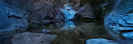 Reflecting Pool by Shelley Lake art print