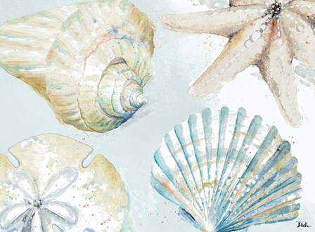 Shell Collectors by Patricia Pinto art print