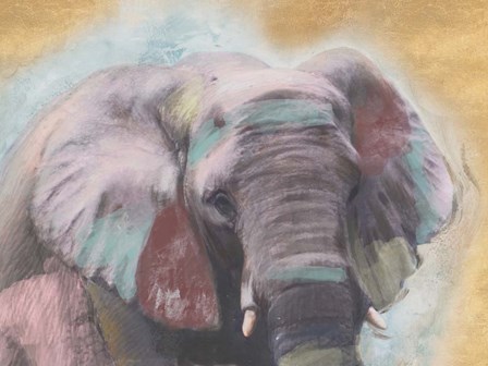 Elephant Close Up by Patricia Pinto art print
