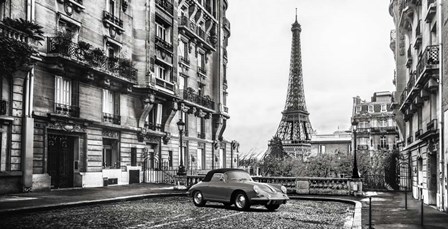 Roadster in Paris by Gasoline Images art print