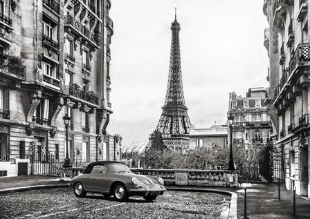 Roadster in Paris by Gasoline Images art print