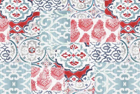 Bazaar Patchwork I by Pela Studio art print