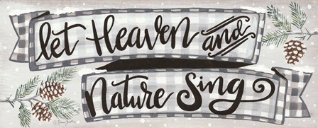 Heaven and Nature by Sara Baker art print