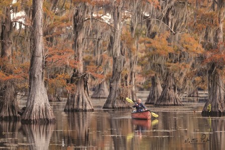 Me in a Canoe by Martin Podt art print