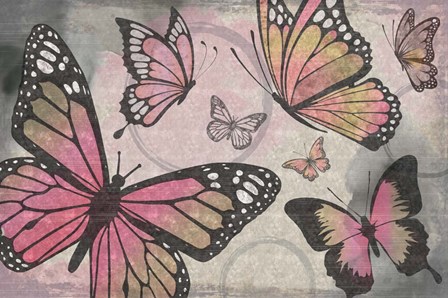 Butterflies I by ND Art &amp; Design art print