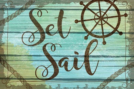 Set Sail by ND Art &amp; Design art print