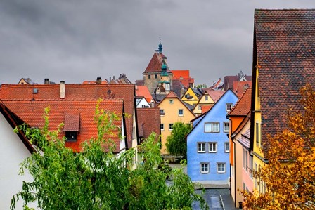 Rothenberg Cityscape by Ramona Murdock art print