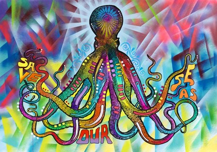 Save Our Seas by Dean Russo- Exclusive art print