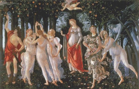 Primavera by Sandro Botticelli art print