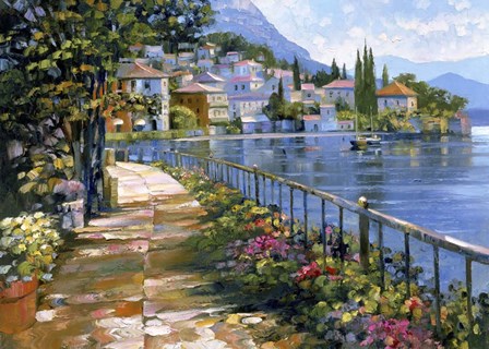 Sunlit Stroll by Howard Behrens art print