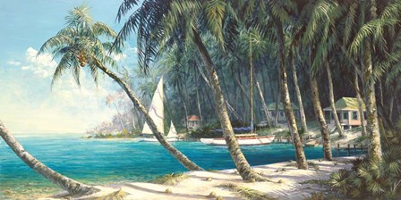 Bali Cove by Art Fronckowiak art print