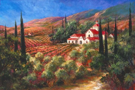 Tuscan Monastery by Art Fronckowiak art print