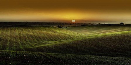 Alentejo Sunset by Adelino Gon&#231;alves art print