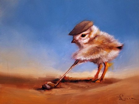 Birdie Shot by Lucia Heffernan art print