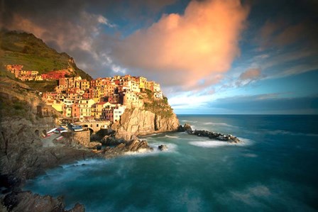 Cinque Terre, Italia by Alan Klug art print