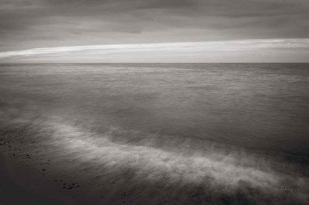 Lake Superior Beach I BW by Alan Majchrowicz art print