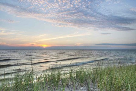 Lake Michigan Sunset III by Alan Majchrowicz art print