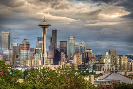 Seattle by Larry J. Taite art print