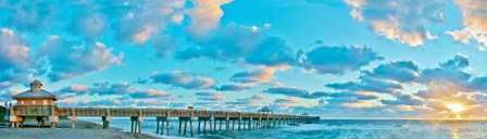 Sunrise on Juno Beach by Steve Vaughn art print