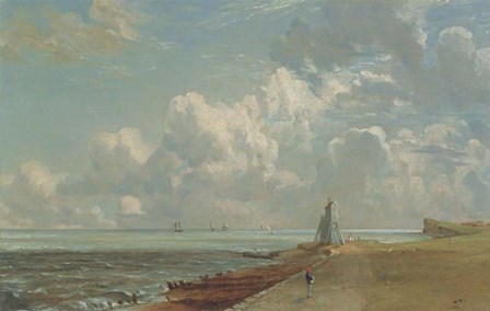 Harwich, The Low Lighthouse and Beacon Hill by John Constable art print