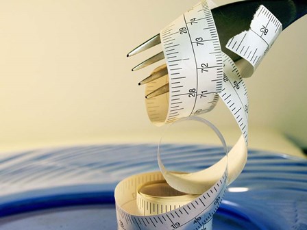 Fork And Measuring Tape 1 by Clive Branson art print