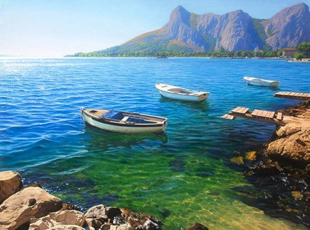 Pirate Bay by Davor Zilic art print