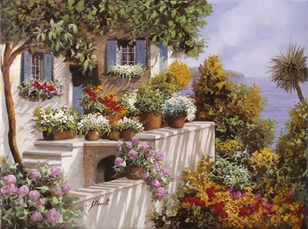Terrazza Intricata by Guido Borelli art print