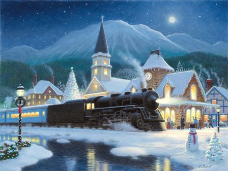 Aurora Express by Heather Burns art print