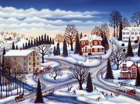 Bears Mill by Kathy Jakobsen art print