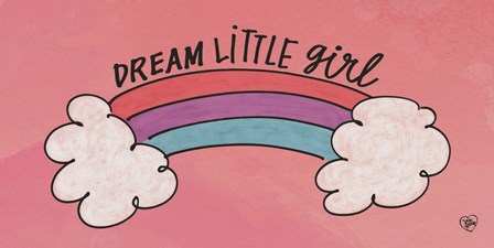 Dream Little Girl by Erin Barrett art print