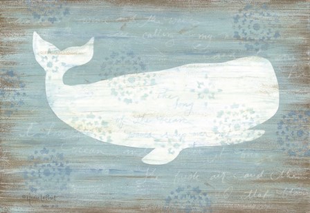 Ocean Whale by Annie Lapoint art print
