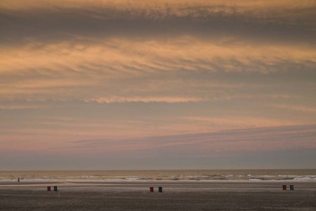 Wildwood Beach Sunset, NJ by Walter Bibikow / Danita Delimont art print