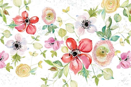 Spray of Anemones I by Kristy Rice art print