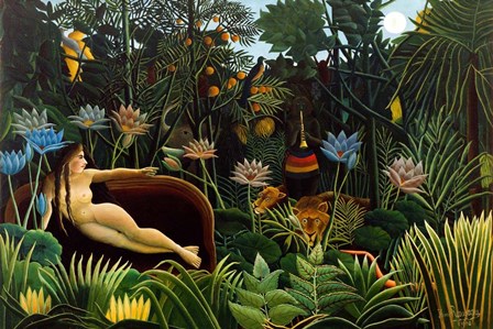 The Dream by Henri Rousseau art print