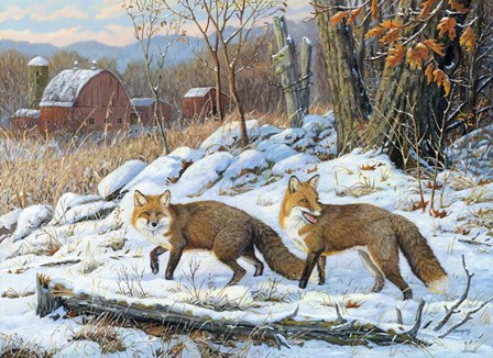 A Hunting We Will Go by Terry Doughty art print