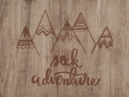 Seek Adventure by Jaxn Blvd art print