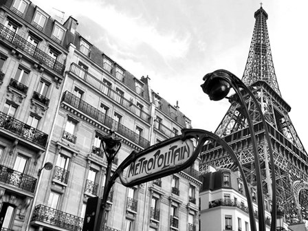Metropolitain, Paris by Pangea Images art print