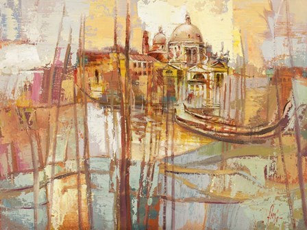 Colori di Venezia by Luigi Florio art print