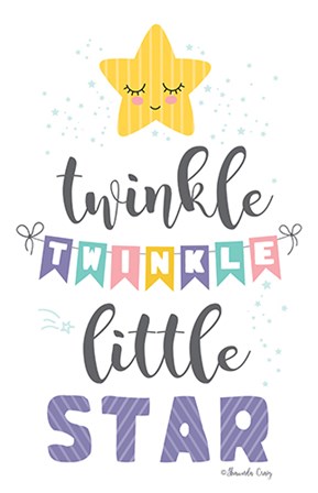 Twinkle Little Star by Shawnda Craig art print