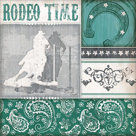 Rodeo Time by Jennifer Pugh art print