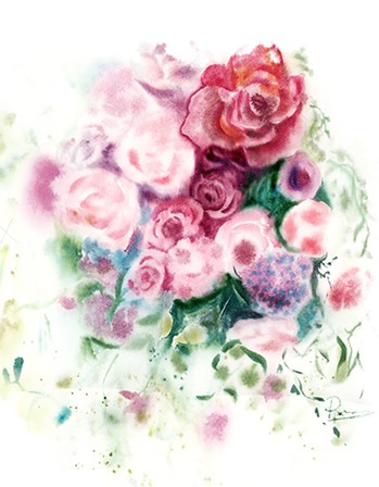 Bouquet II by Olga Shefranov art print