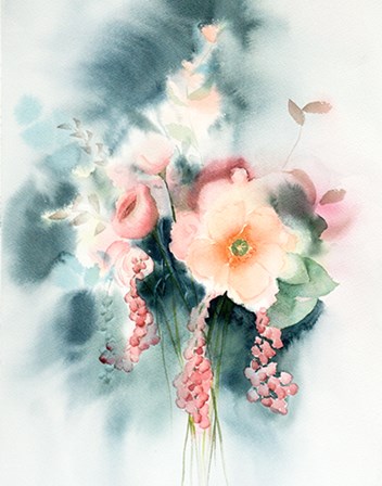 Bouquet IV by Olga Shefranov art print