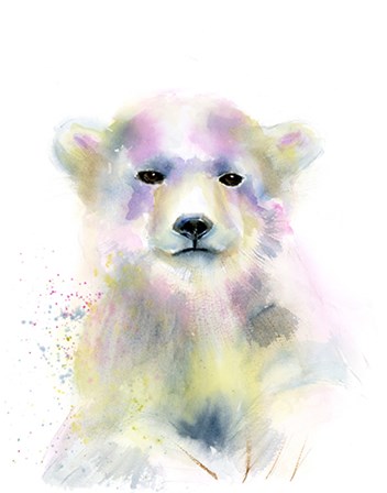 Bear Cub by Olga Shefranov art print