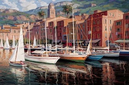 Porto Fino by Pascual Bueno art print