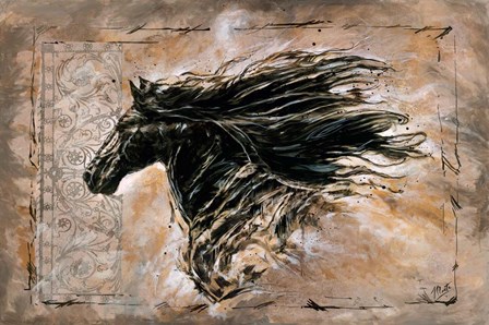 Black Beauty by Marta Gottfried Wiley art print