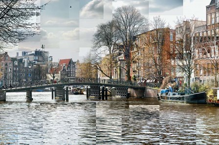 Zwanenburgwal Canal by Pep Ventosa art print