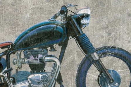 Lets Roll I Grunge Crop by James Wiens art print