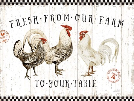 Free Range Fresh I v2 by Katie Pertiet art print